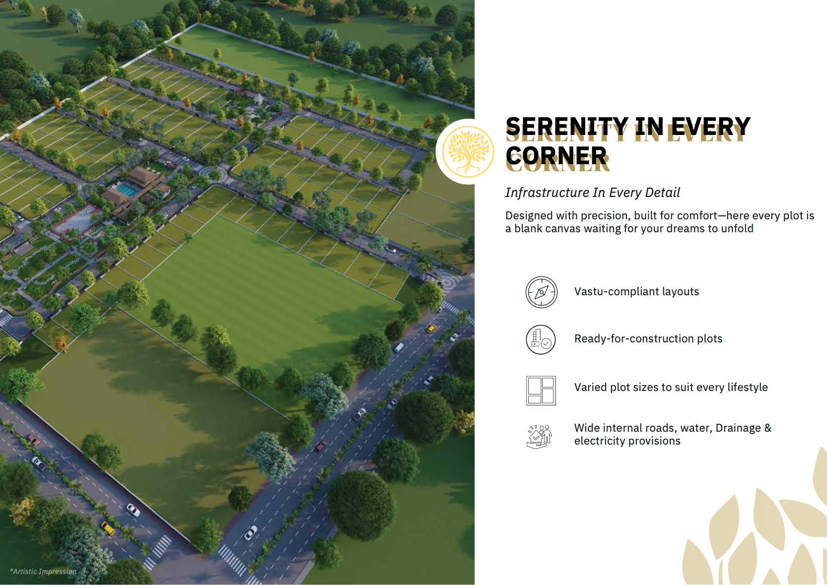 Infrastructure view of Swara Sai Shanti Retreat